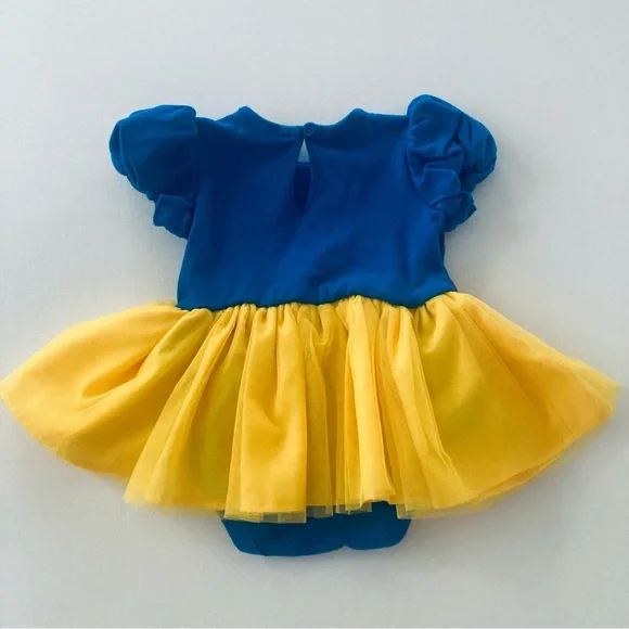 Disney Princess 12-18 Months Baby Girl Snow White Costume Tulle Dress - Picture 2 of 6